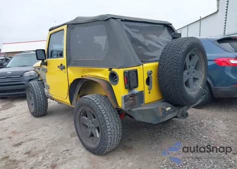 2008 Jeep Wrangler X z USA, uszkodzony, nr VIN 1J4FA24188L516553